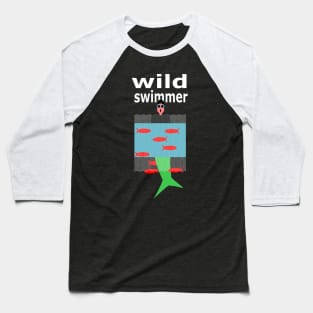 Wild Swimmer Baseball T-Shirt